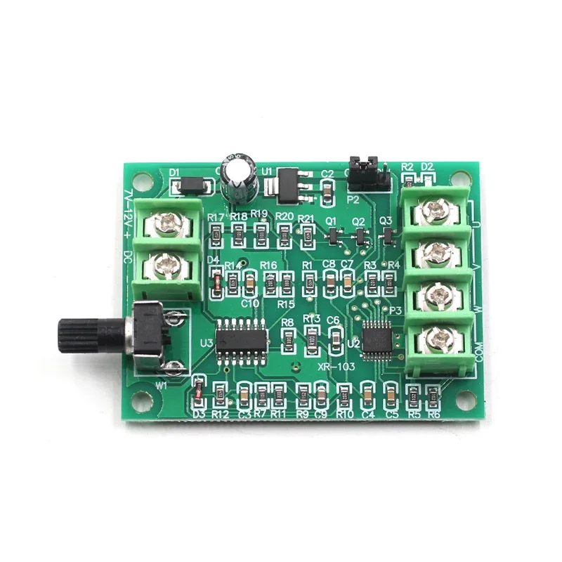 DC brushless motor driver board module speed control board optical drive hard disk motor controller 7V-12V improved version