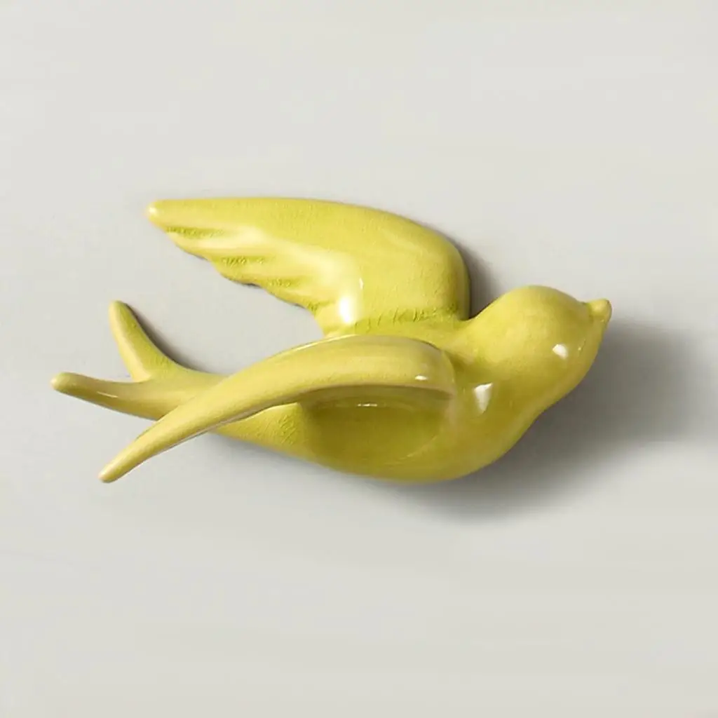 Background Wall European Ceramic Swallows Ceramic Wall for Dining Living