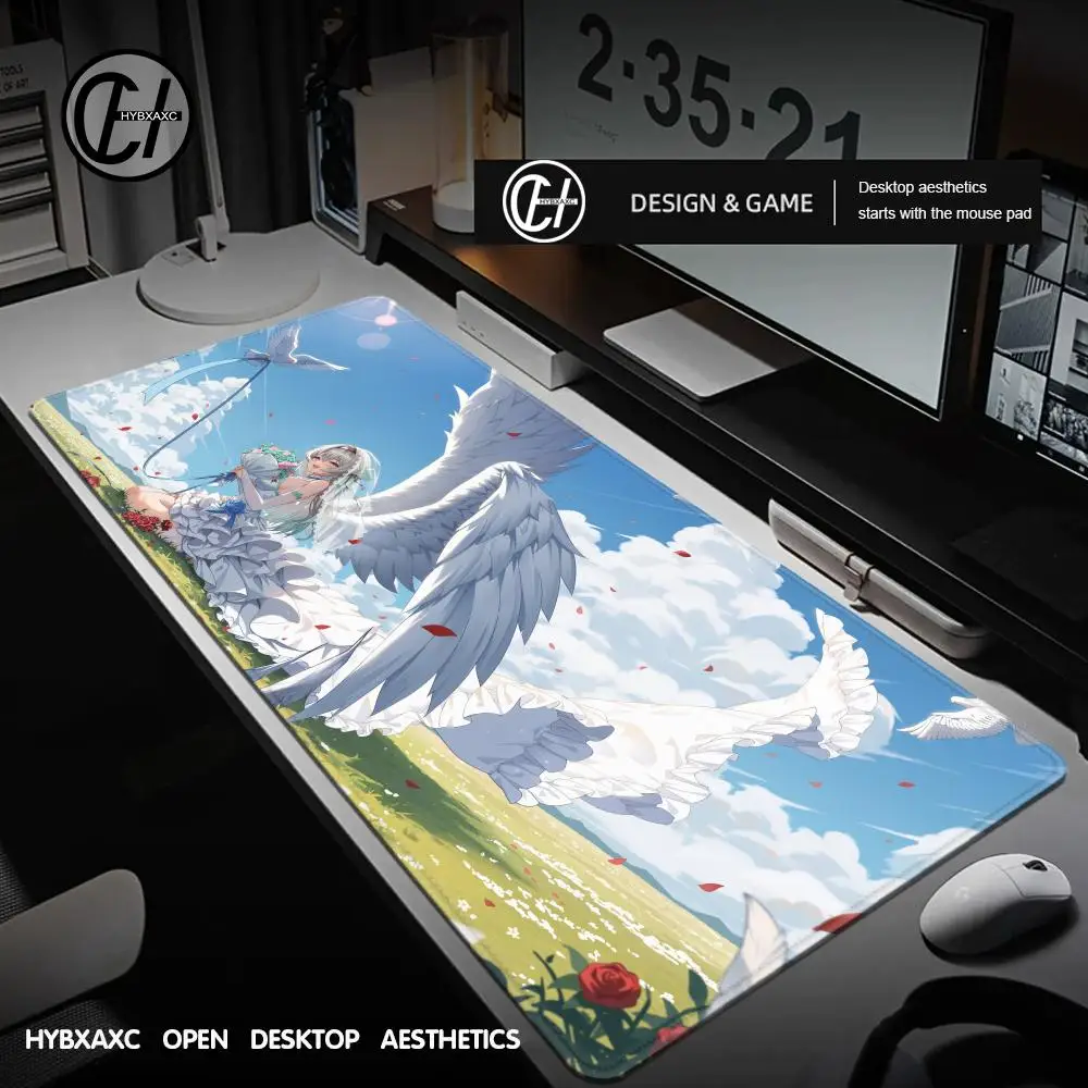 

HD print Firefly Computer Mouse Pad Honkai Star Rail Desk Office Accessories Pc Cabinet Keyboard Gaming Mats Xxl Large Mause Pad
