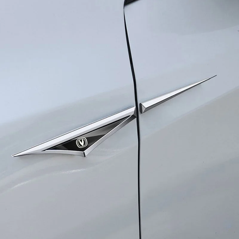 

2 шт. металлических боковых накладок на пороги для Changan Hunter