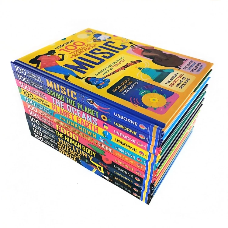 11 Books Usborne 100 Things to Know About Science Space History