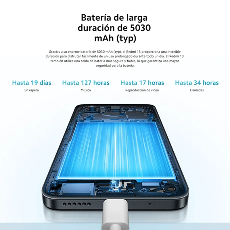 Xiaomi redmi 13 smartphones media tek helio G91-Ultra 108mp 5030mah kamera 33w schnell aufladen 90hz bildschirm globale version