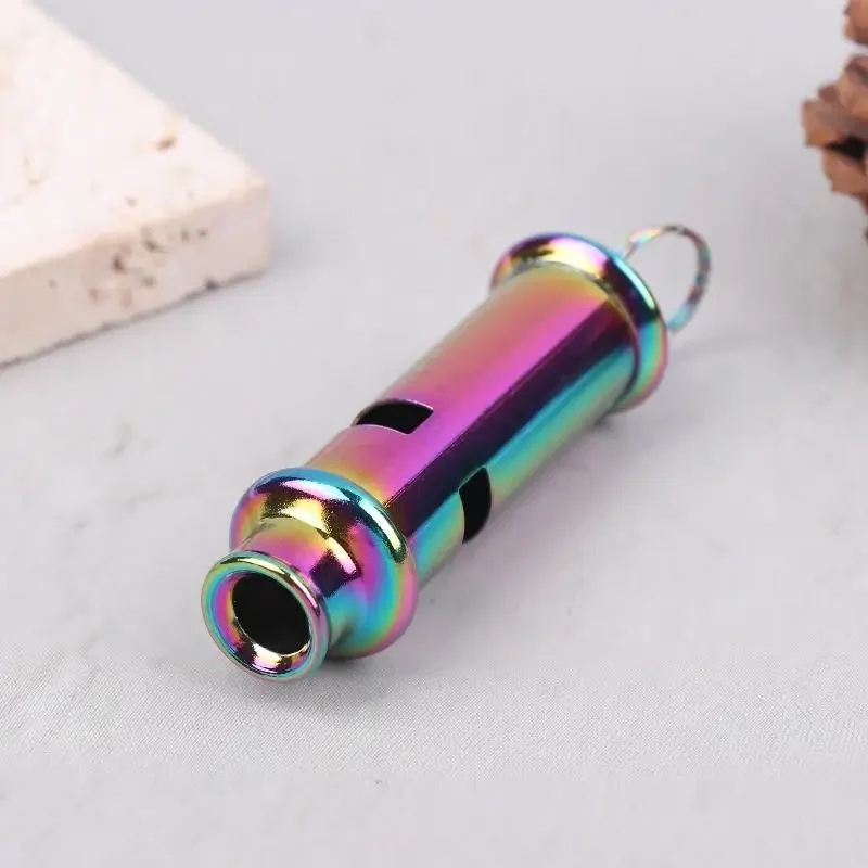 Outdoor Survival Whistle Pendant Keychain High Decibel Portable Rescuing Signaling Whistles Camping Tool Multifunction Whistle