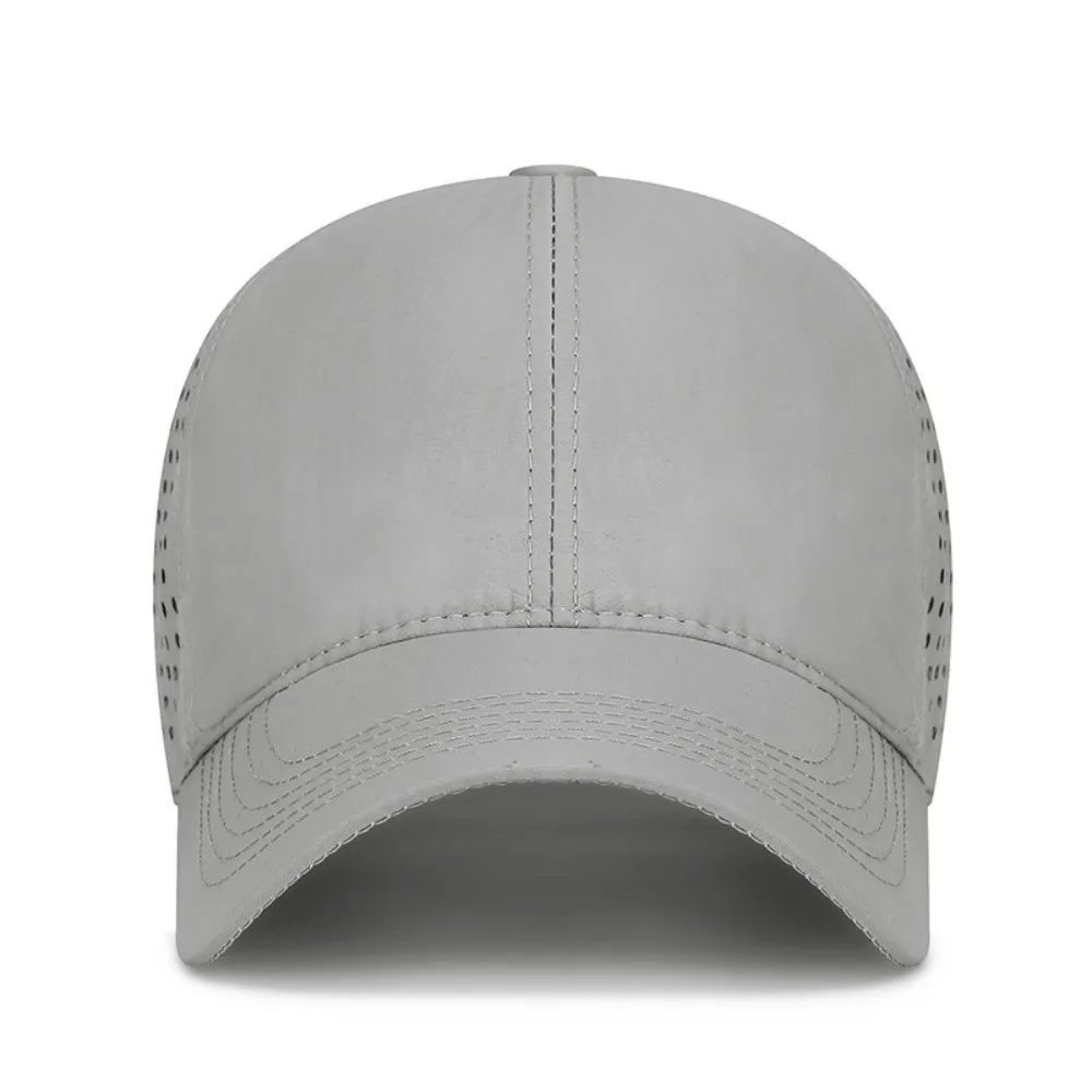 Fashion Quick Dry Baseball Cap Breathable Thin Mesh Outdoor Sun Hat Snapback Adjustable Sports Caps Running