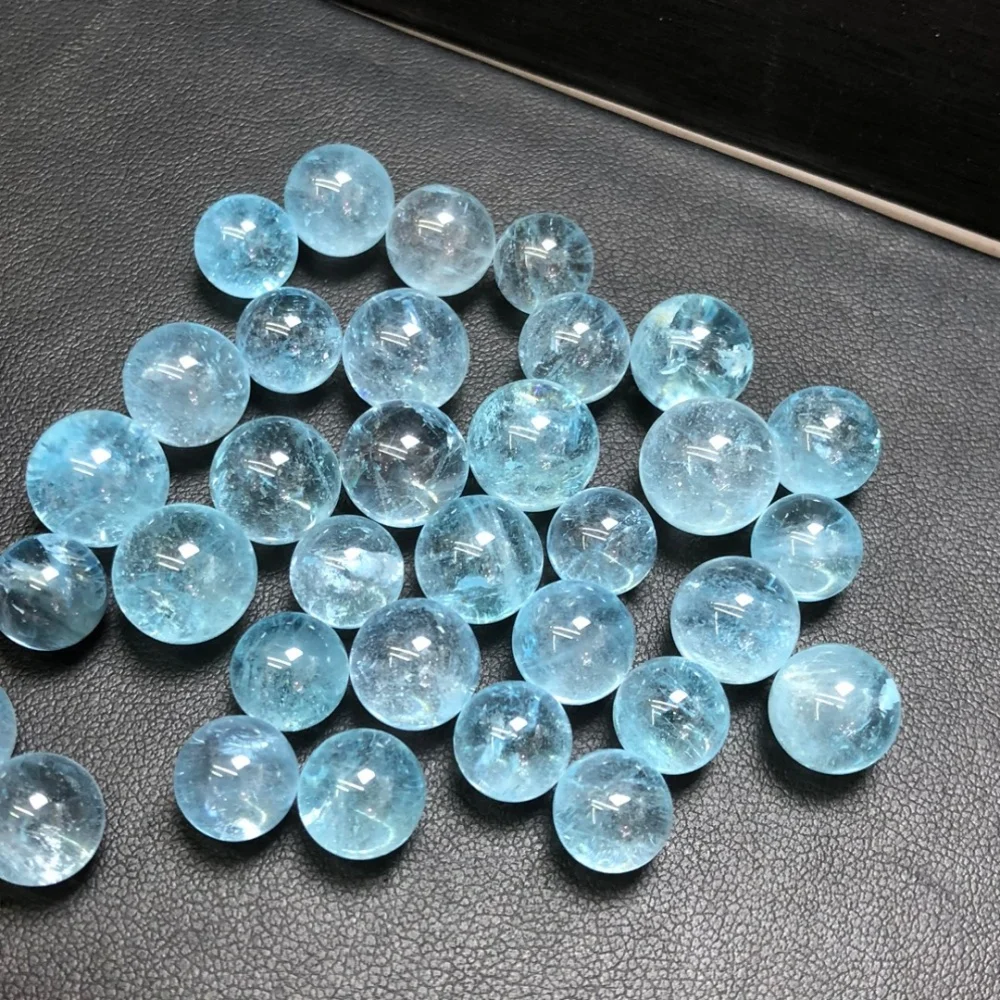 3 piezas de cuentas de cuarzo topacio natural talladas, para sanación Reiki, energía Fengshui, regalo de joyería, accesorios DIY, 8-11 mm