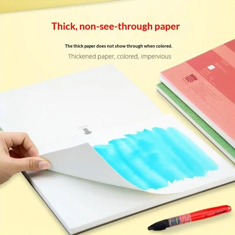 New 100% Cotton Artist Watercolor Paper Block 200g 20sheets Professional Watercolor Sketchbook Pad For Painting Art Supplies