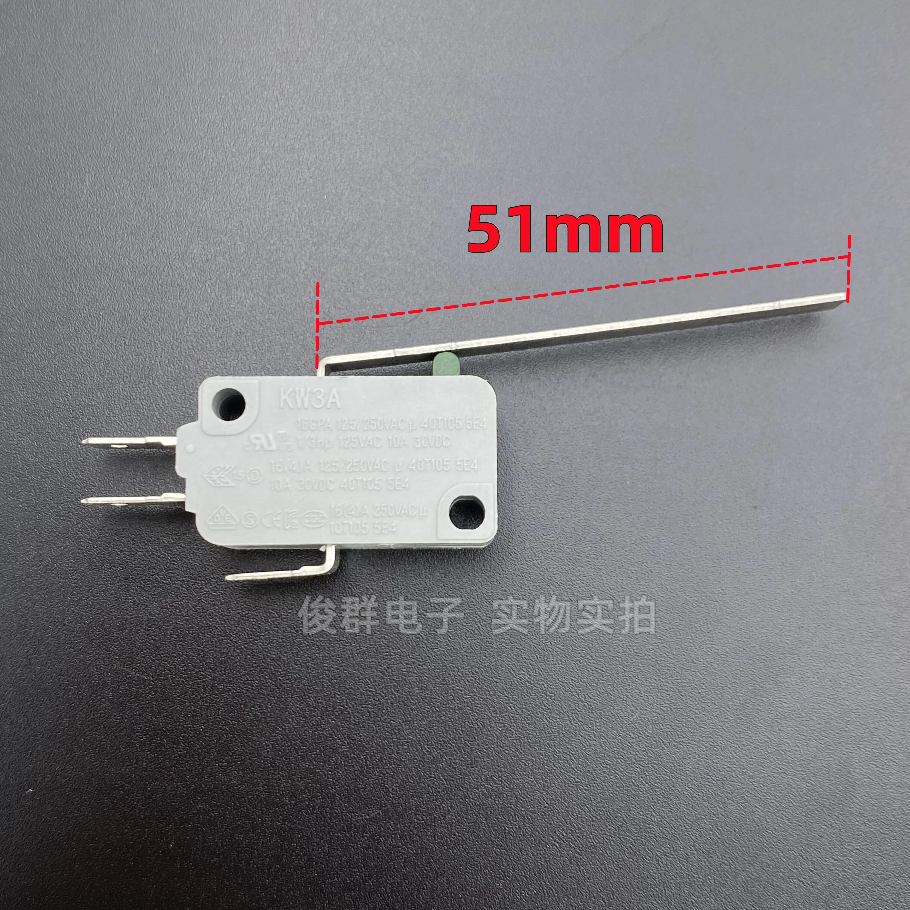 10pcs/ KW3A high current 16A micro switch power supply travel limit reset detection microwave oven key