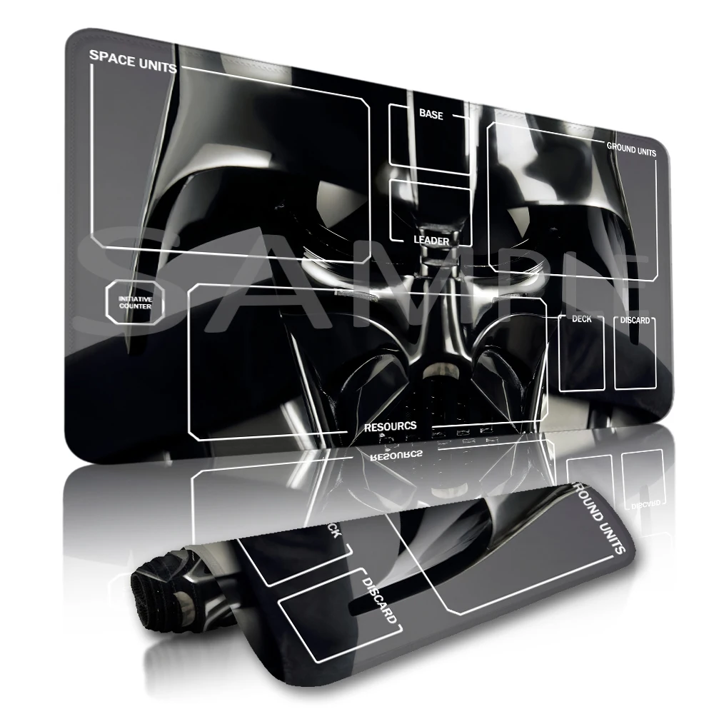 esteira de protecao do jogo de star wars mouse pad resistente a riscos e duravel tamanho 24x14 polegadas bolsa de armazenamento gratuito 01