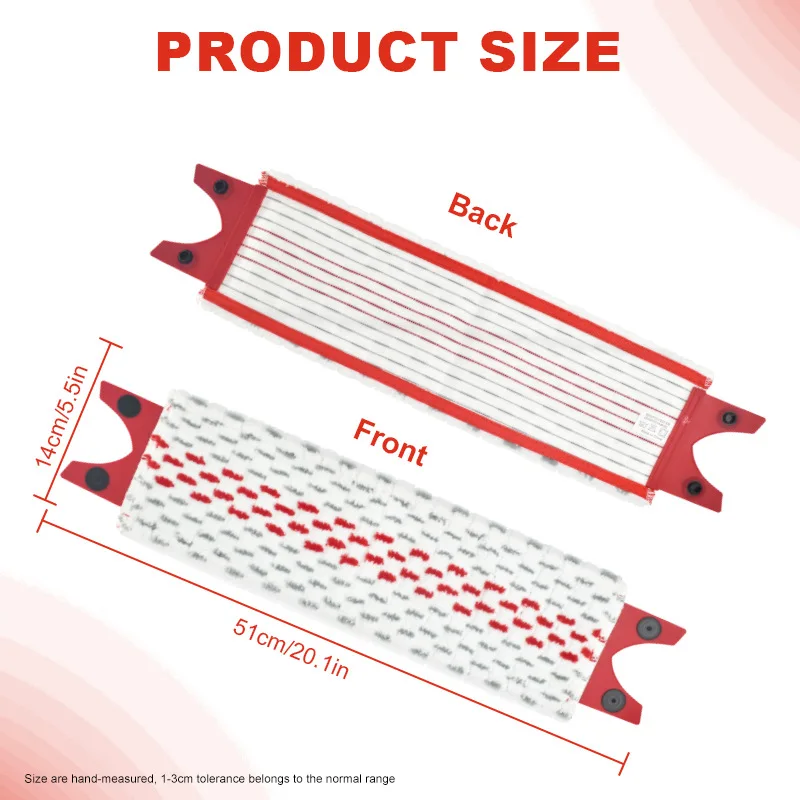 Mop do podłogi z mikrofibry wkładki wielokrotnego użytku do płaskiej Mop obrotowy tkaniny zastępczej do szybkiego suszarka Vileda UltraMax, nadające