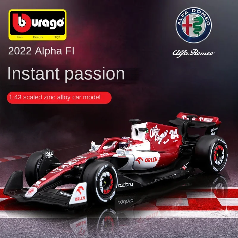 

Bimeigao 1:43 Alpha C42 Formula Race Car C43 Модель из сплава Украшение Коллекция моделей автомобилей