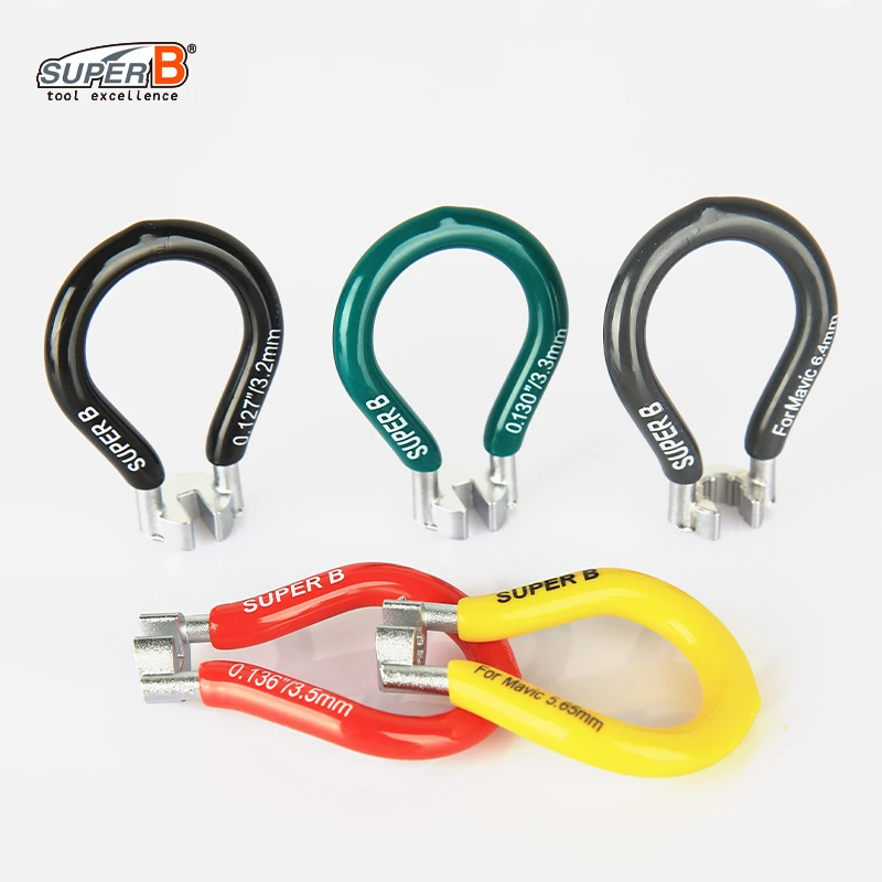 SUPER B Bicycle Spoke Wrench MTB Road Bike Wheel Rim Spoke Keys Wrench Spanner Adjuster Wheel Rim Tightener Cycling Repair Tool