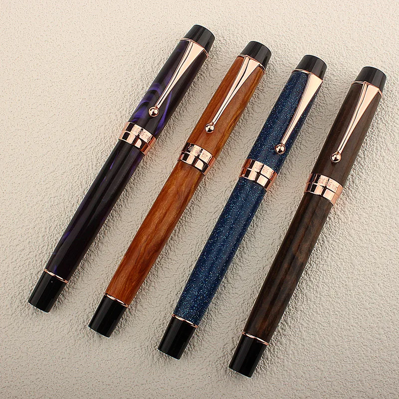 

Luxury Fountain Pen Resin Spin Pen Popular 0.5mm NIB Business Office School Supplies Writing