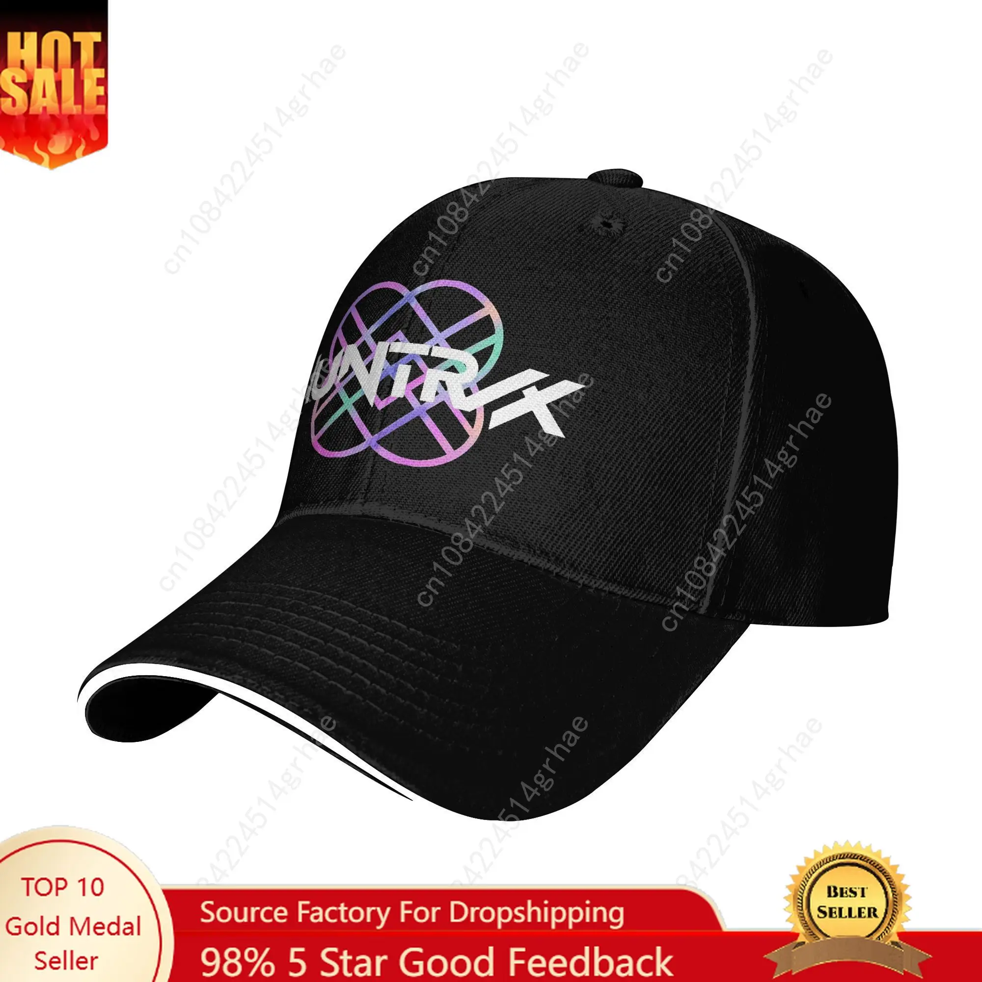 

Men Women HUNTRX Logo KPop Demon Hunters Hat Outdoor Baseball Caps Polyester Hats Sun Caps Adjustable Sports Cap Washable