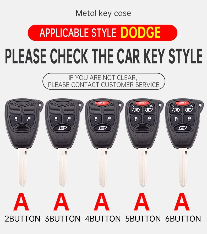 Zinc Alloy +Tpu Car Key Case For Jeep Wrangler Compass Patriot Liberty Chrysler 300 PT Dodge JCUV Caliber Nitro Accessories