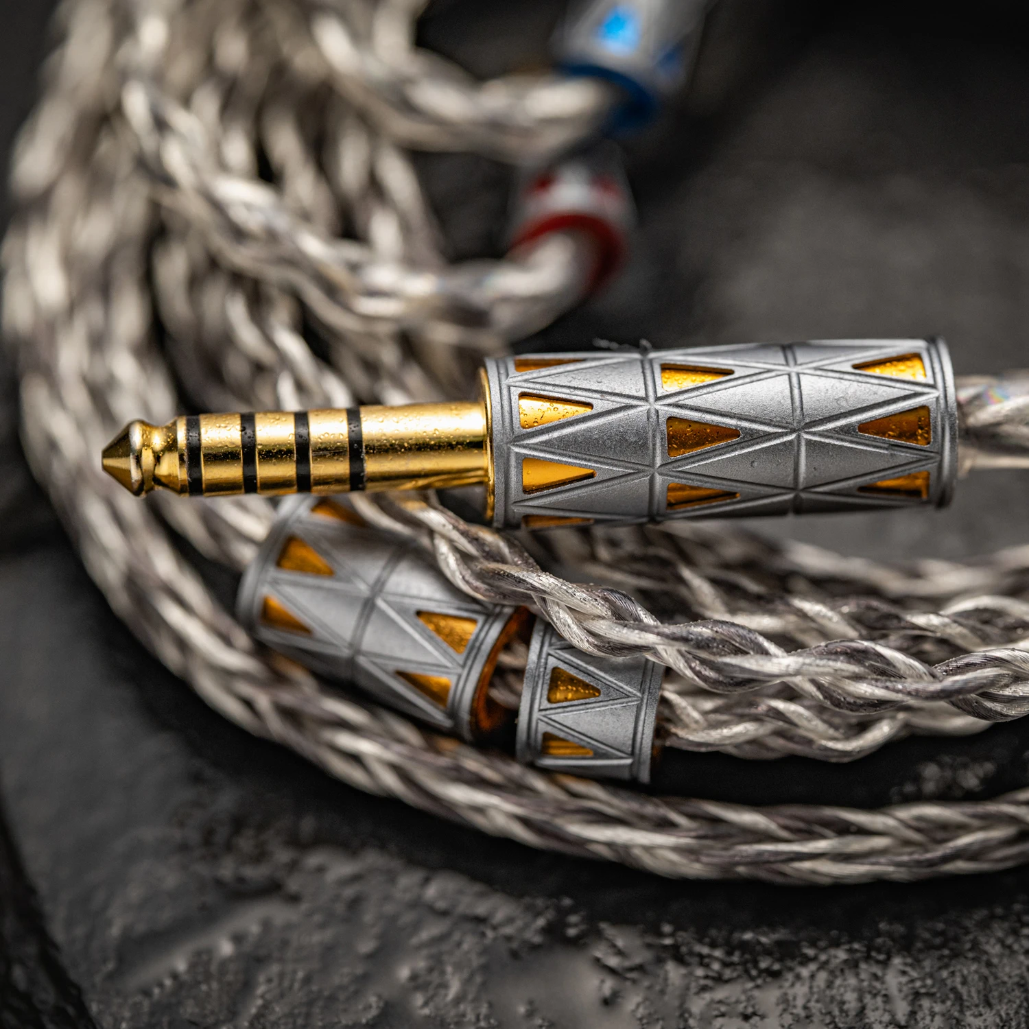 Yongse Bijoux Flagship 26AWG 7N auricolari OCC Litz placcati in argento cavo di aggiornamento per warm Winter NEKO KATO P8 SA6 Blessing3