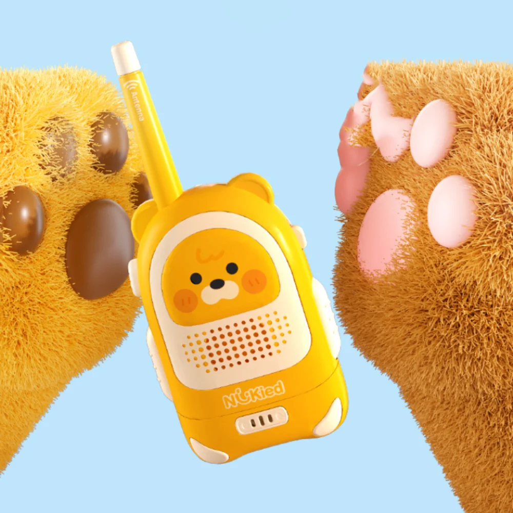 Interaktives Spielzeug Mini Wireless Walkie Talkie Wireless Portable Kinder Cartoon Walkie-Talkie Handheld Intercom