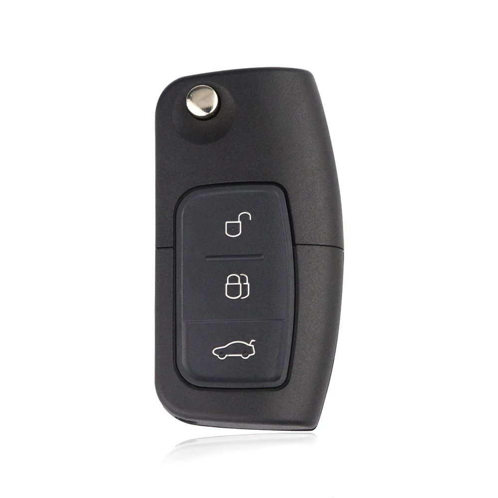 2/3 Tasten Remote Auto Schlüssel Shell für Ford Mondeo Fokus 2 3 Fiesta C Max s Max Galaxy Fusion ka Chave verbinden kein Logo ungeschnittene Klinge