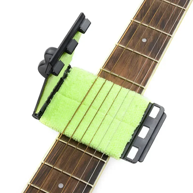 Electric Guitar Bass Strings Scrubber Fingerboard Rub Cleaning Tool Maintenance Care Bass Cleaner Guitar Accessorie