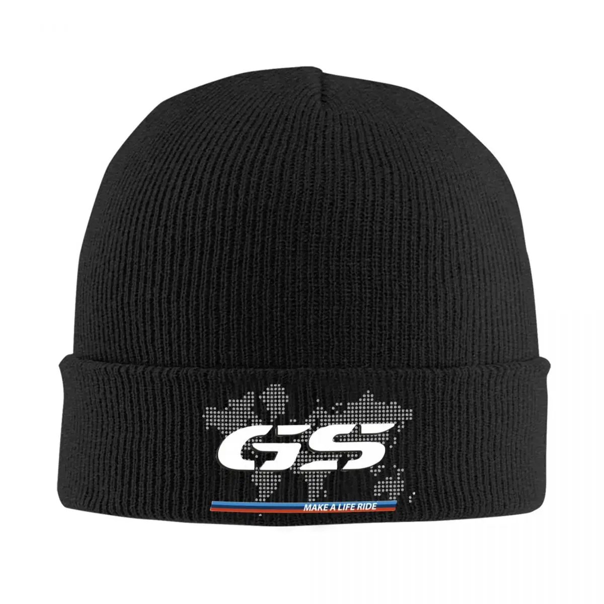 

GS World Map Hats Autumn Winter Beanies New Motocross Race Cap Unisex Acrylic Bonnet