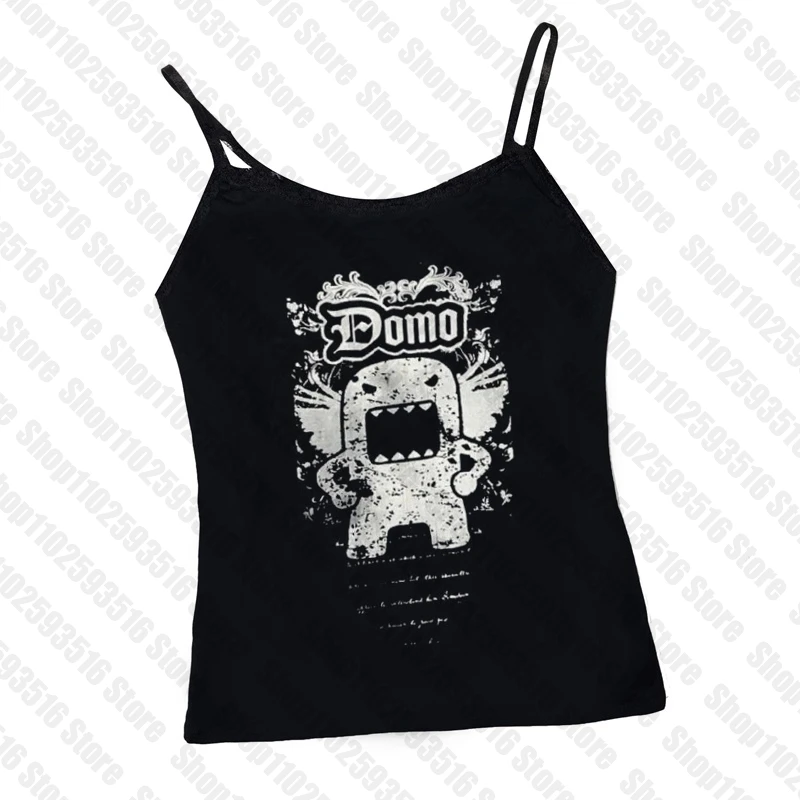 Anime Women Tops Sexys Tanks & Camis Woman Clothing Corset Top Women Aesthetic Women's Blouses Crop Tops With Suspenders Emo