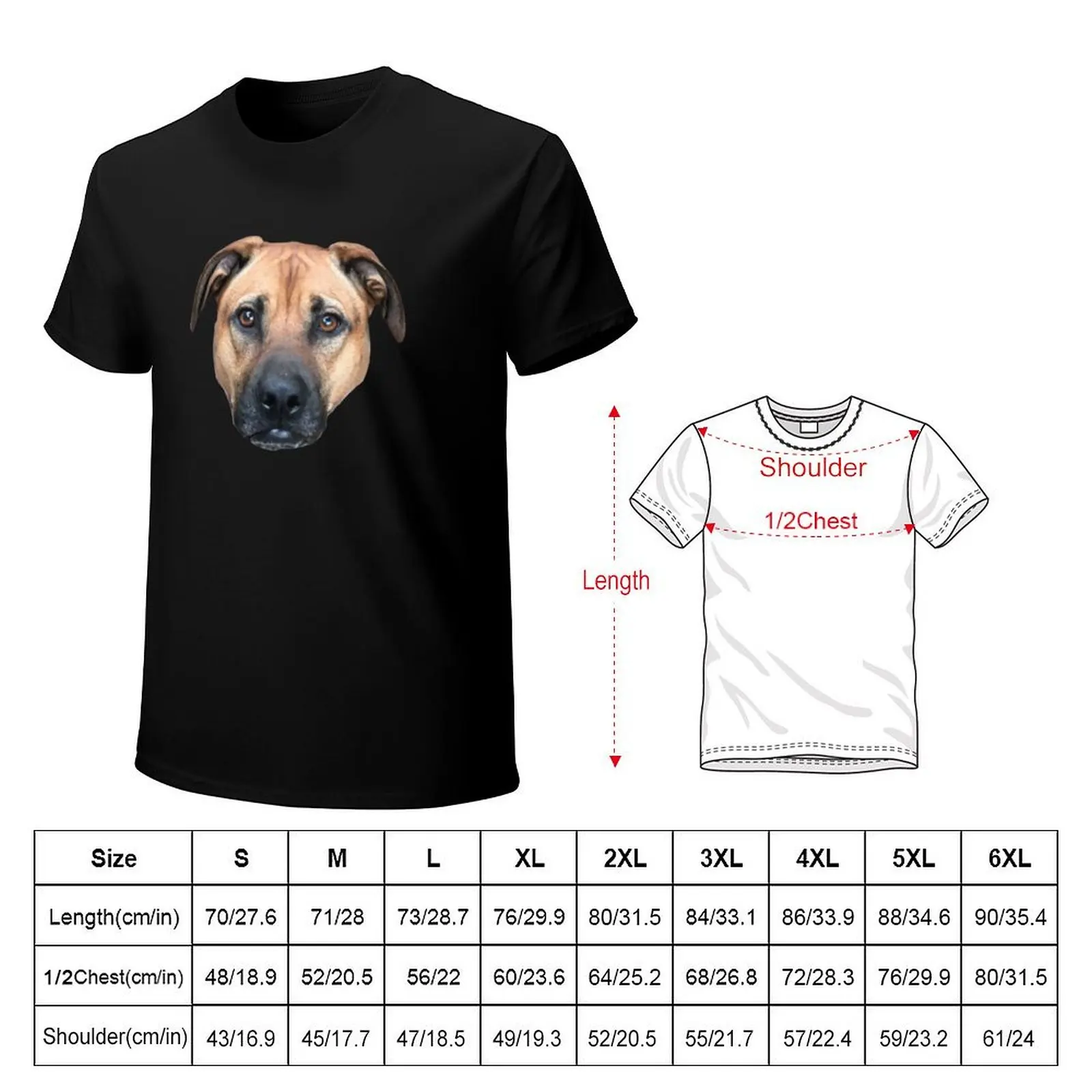 Black Mouth Cur T-Shirt Simple Print Design T-Shirt