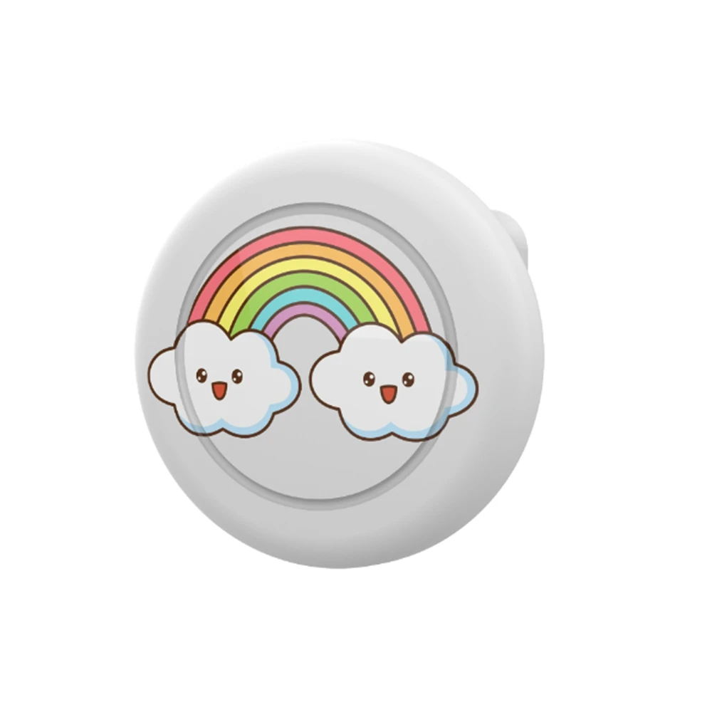 Silikon-Schutzhülle für AirTag mit unsichtbarem Pin für Kinder, Senioren und Kleidung – versteckter GPS-Tracker-Halter