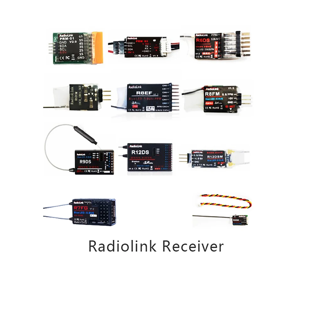 Radiolink R12DSM R12DS R9DS R8FM R8EF R8FM R6DSM R6DS R6FG R6F odbiornik Rc 2.4G sygnał dla nadajnika RC