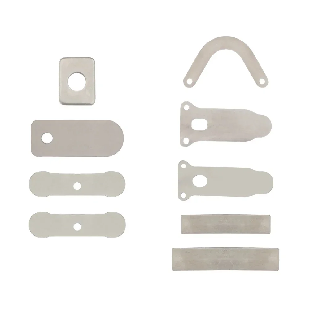 Compresseur d'air silencieux sans huile, tête de pompe, plaques de soupape, machine à piston de ceinture, pièces d'outils pneumatiques, accessoires, 10 pièces