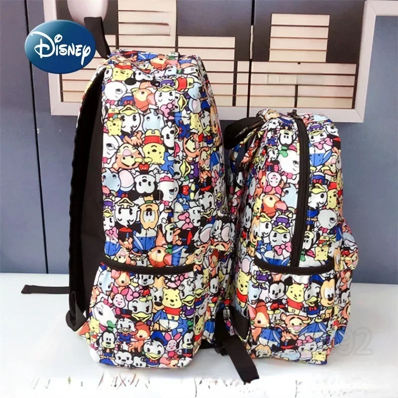 Disney Mickey New Children's School Bag Luxury Brand Fashion Trend Children's Backpack Cartoon Student School Bag High Quality