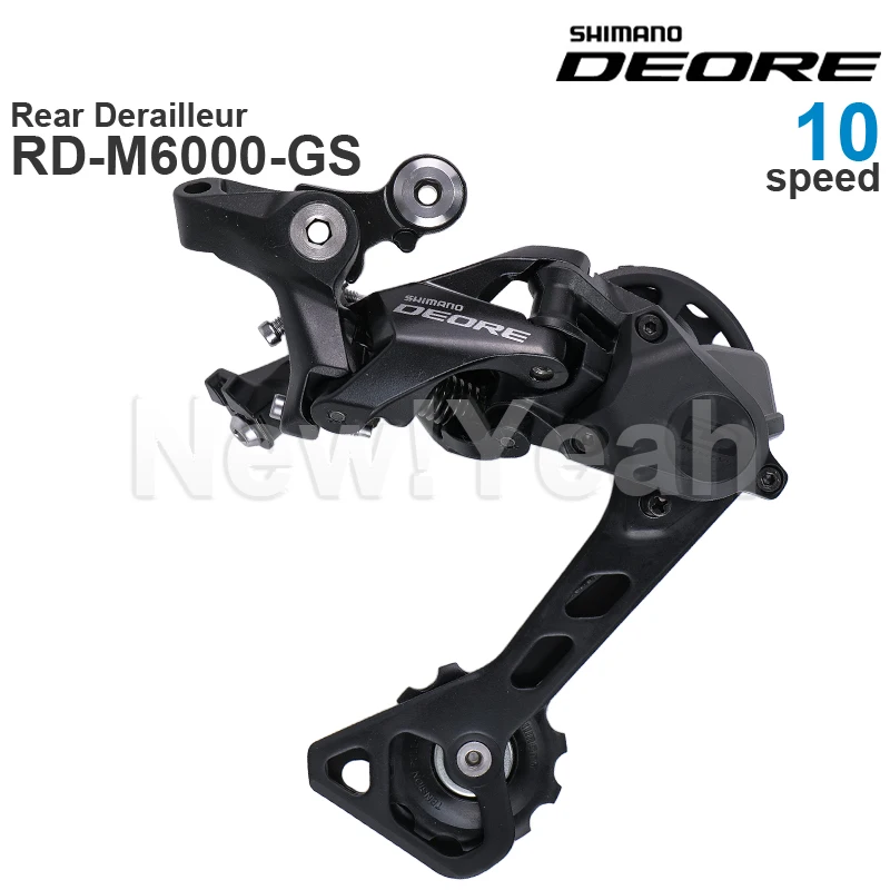 Shimano deore M6000,10スピード,リアディレイラーRD-M6000-GS RD