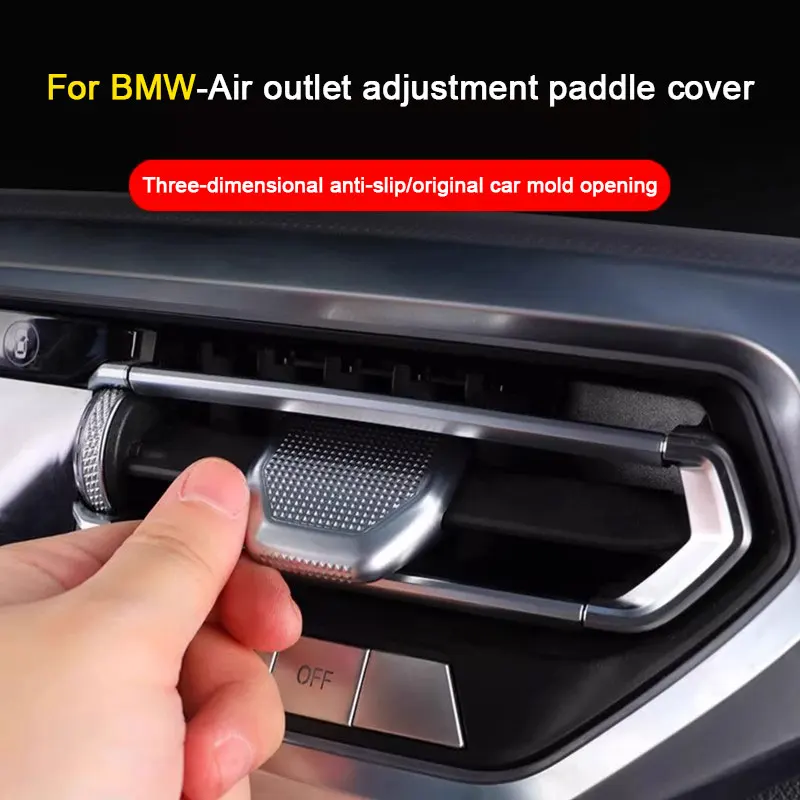 

Car Front Rear Air Conditioning Vent Outlet Tab Clip Paddles Cover For BMW X5 X6 X7 G05 G06 G07 F96 2019-2021 2022 2023 2024