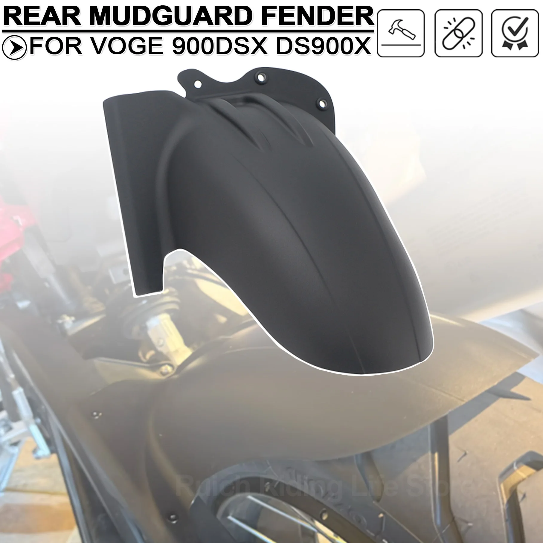 Für VOGE DS900X Hinterer Kotflügel Spritzschutz Motorrad-Upgrade-Teile DS900 DSX 900 Ersatz-Hinterradkotflügel