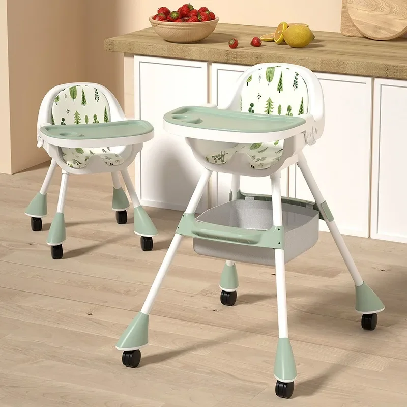 Modern Portable Removable  Baby Dining High Chair Multifunctional Child Seat for Children Baby Dining Table