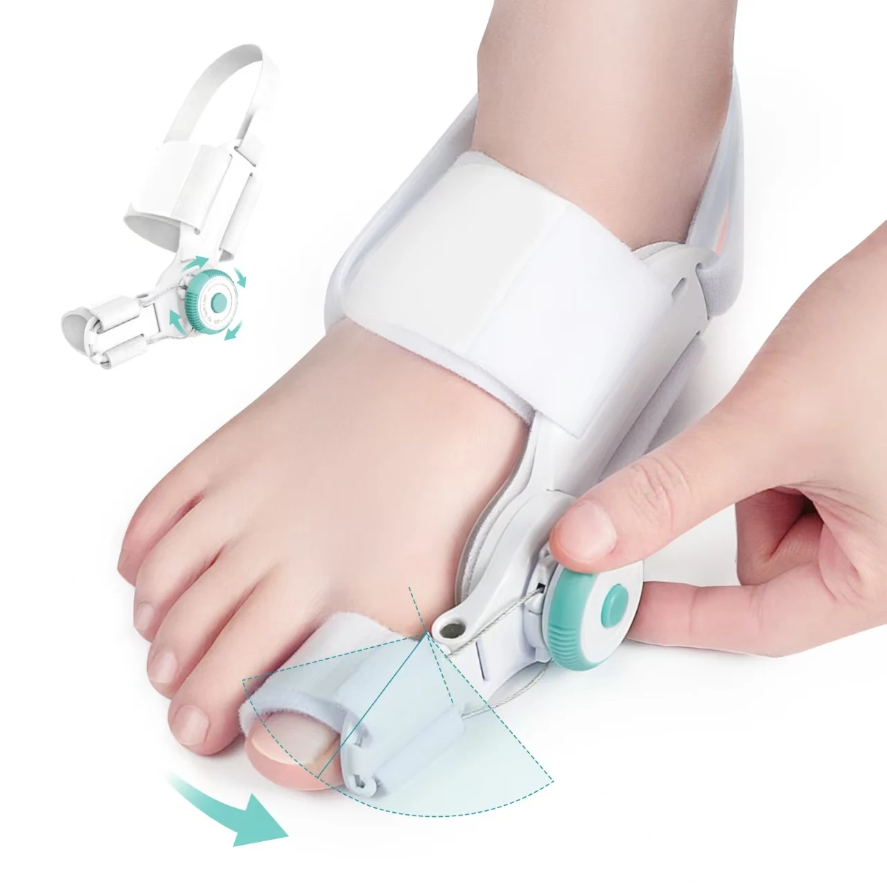 Chaussures de compression pour le talon et les orteils adjacents, soulageant la pression, répartissant la pression, atténuant les rougeurs et la douleur dues aux superpositions.