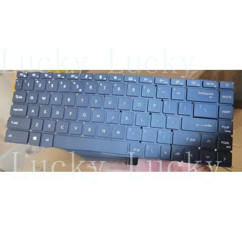 f  f  f Per-key Backlit US Keyboard  for MSI Creator Z16 Z16-A11U MS-1571 A11UE A11UET MS1571