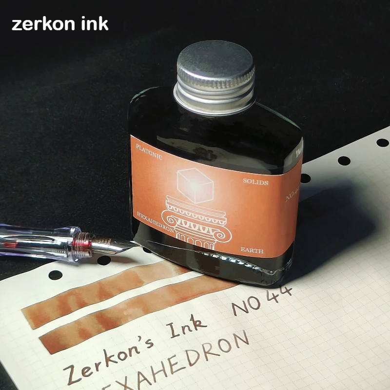 

Zerkon ink 59 Colors Sheen Fountain Pen Ink 5ml Gradient Color Ink for Majohn JINHAO Hongdian Stationery School Supplies