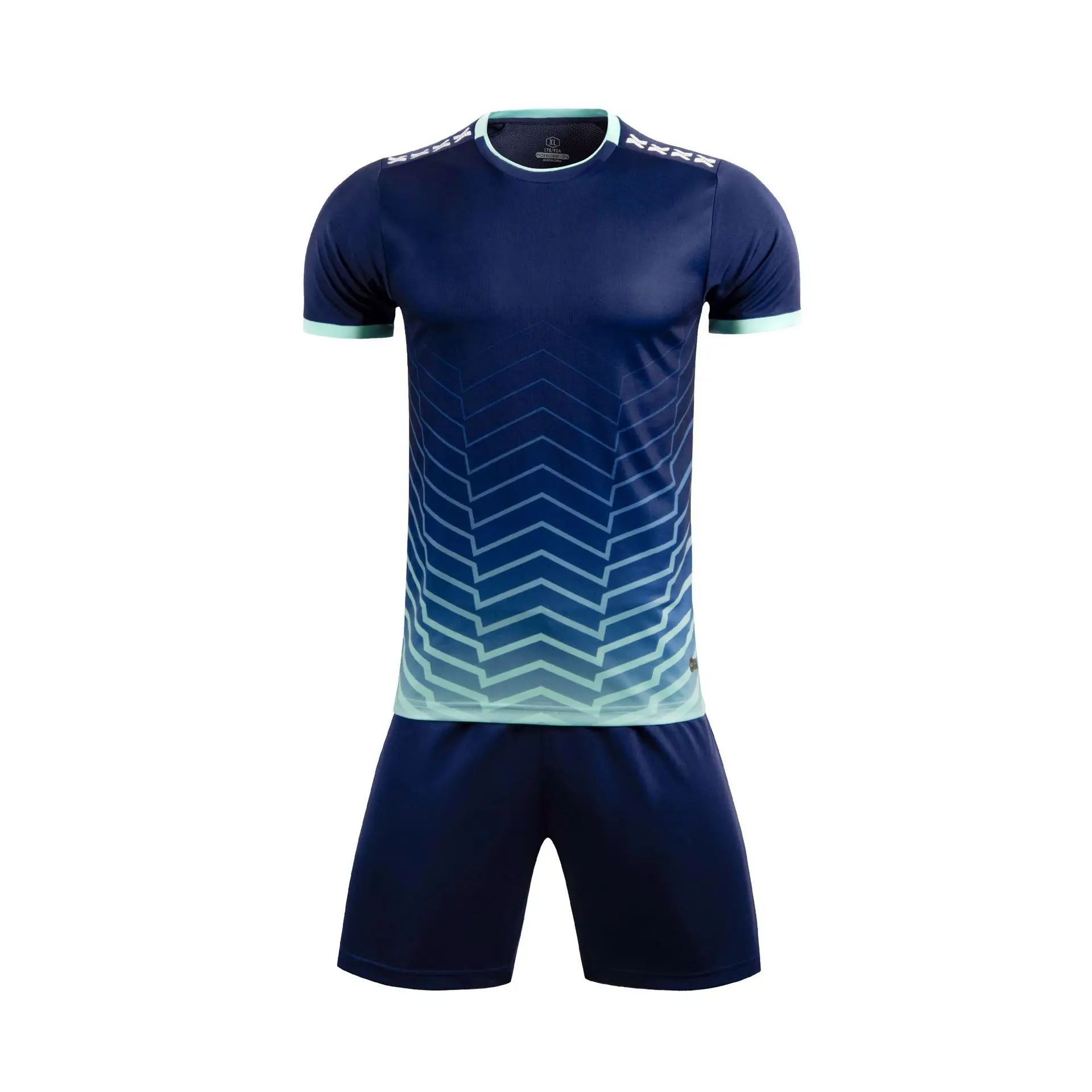 قميص كرة قدم سريع الجفاف للأطفال والكبار ، قميص تدريب ، حبل تخطي المنافسة ، زي فريق ملابس رياضية