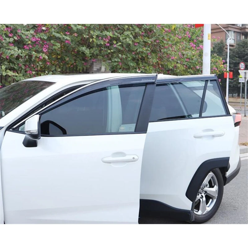 

Для Toyota RAV4/2020 2021 2022 год автомобильный оконный козырек боковой водонепроницаемый щит внешние аксессуары комплект кузова