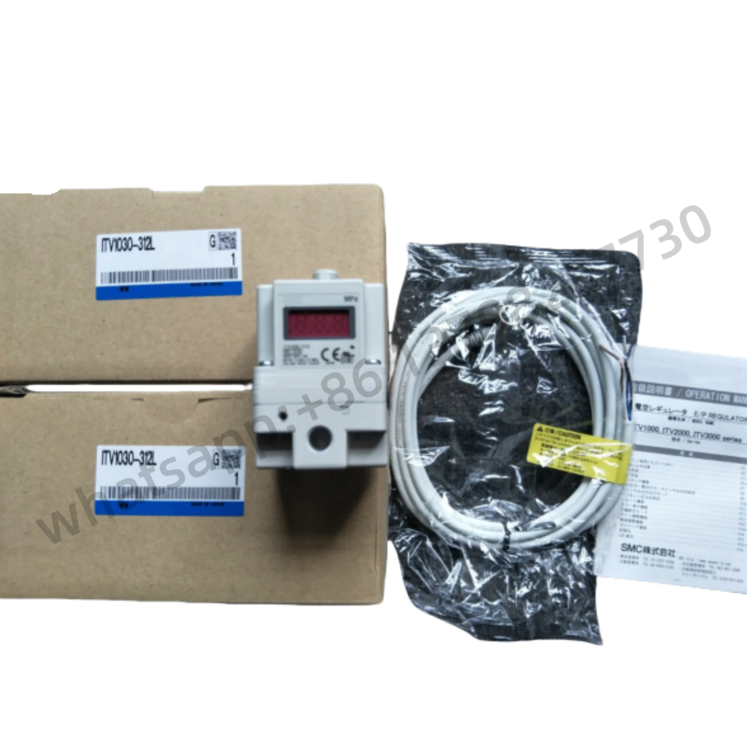 New ITV ITV1050-012N ITV1050-212L ITV1030-312L with bracket Electro-Pneumatic Regulator proportional valve resistance