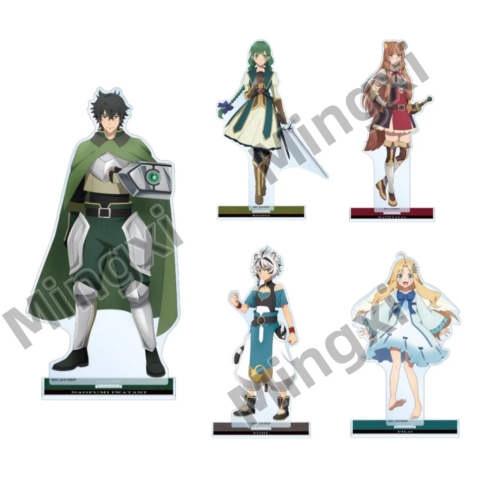 15CM Anime The rising of the shield hero Model Cosplay Charm Characters Ornament Accessories Goods Collection Gifts