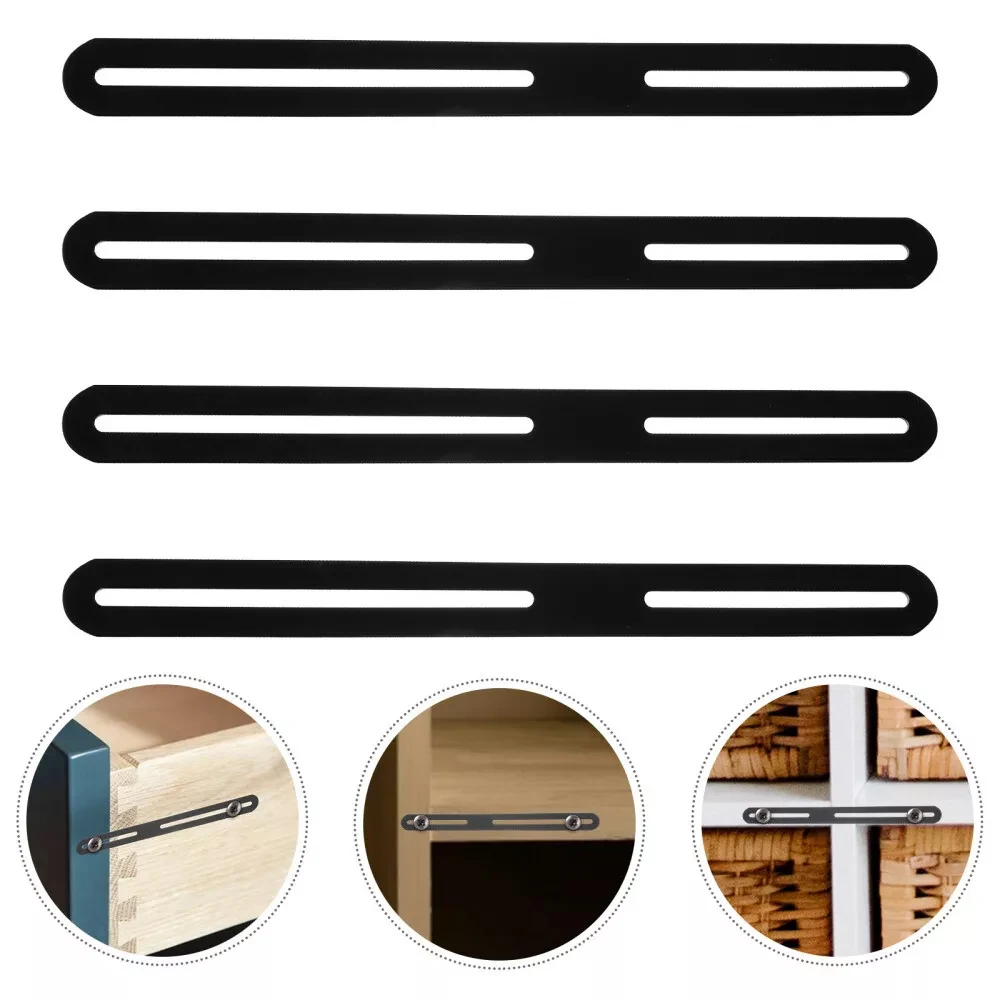 موصل الأثاث الخشبي، موصل مسطح من الفولاذ المقاوم للصدأ، لمسة نهائية مصقولة، شعور مريح لليد، حياة يومية قوية للمكاتب #6