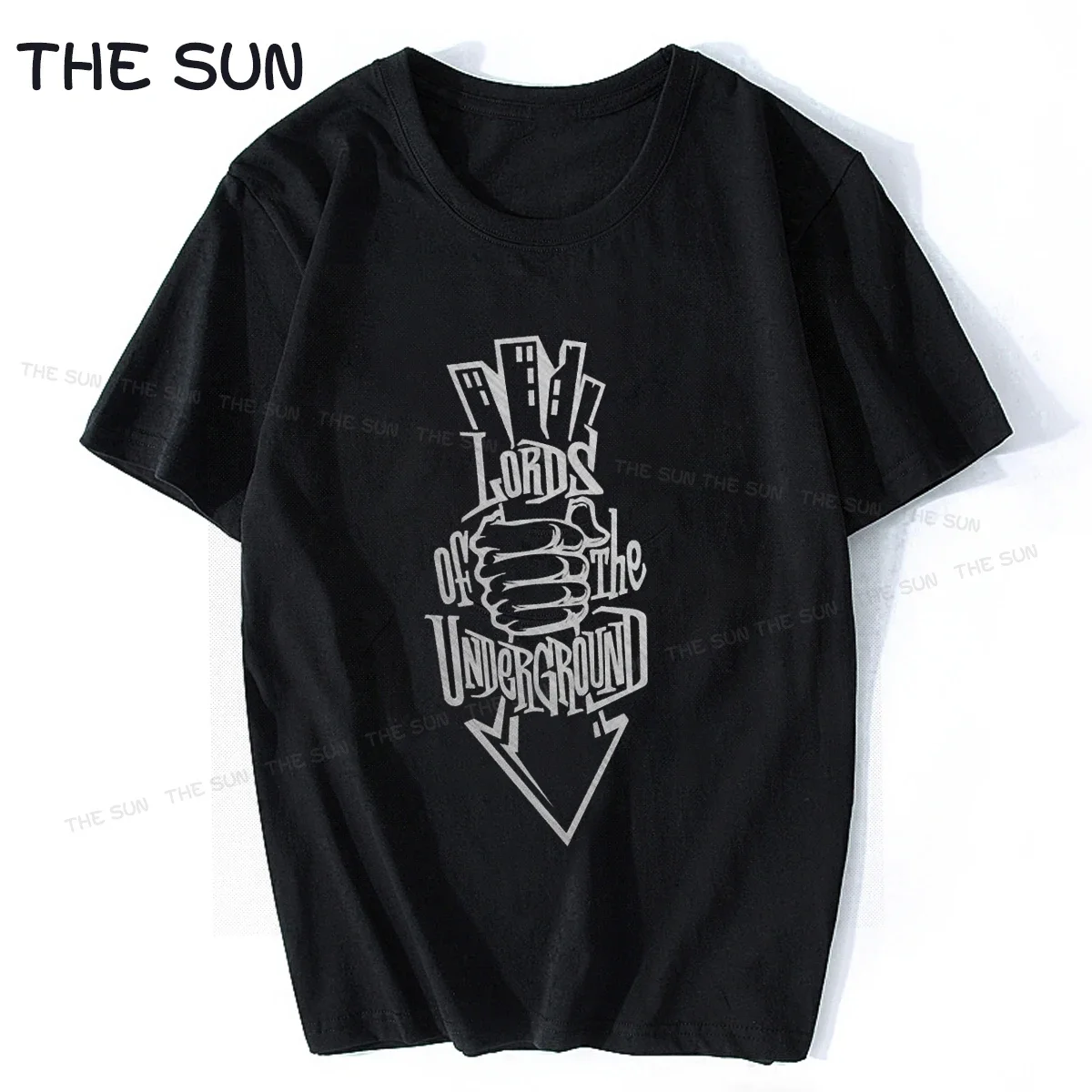 Lord of The Underground Men Clothing  Harajuku  Graphic T Shirts  Vintage T Shirt  cotton