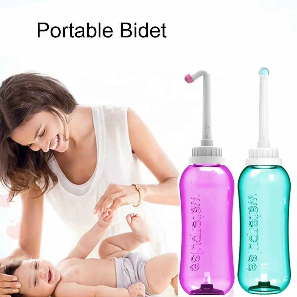 500ML Portable Hand Bidet Sprayer Hygiene Bottle Spray Washing Cleaner Bidet Female Vagina Anal Douche Cleaning Bottle