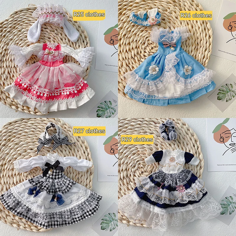 Full Set 1/6 Doll 30cm Anime Bjd Reborn Kawaii Girls Dress Up DIY Toys 23 Joint Movable Body With Clothes Skirt Hat Headdress