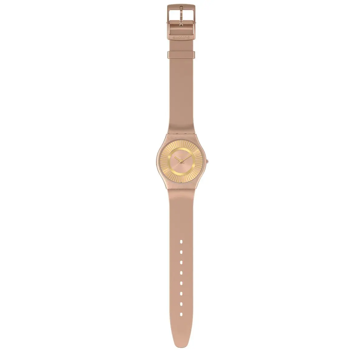 Swatch Swiss Watch Ultra Thin Series Sweet and Dynamic Candy Color Women's Earth Warmth Quartz Watch