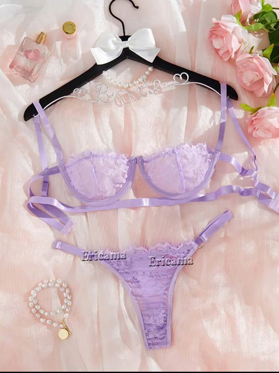 Rode bloemen kanten kousenband lingerie set met choker dames intimi 2022, beugelbeha en strings dames ondergoedset