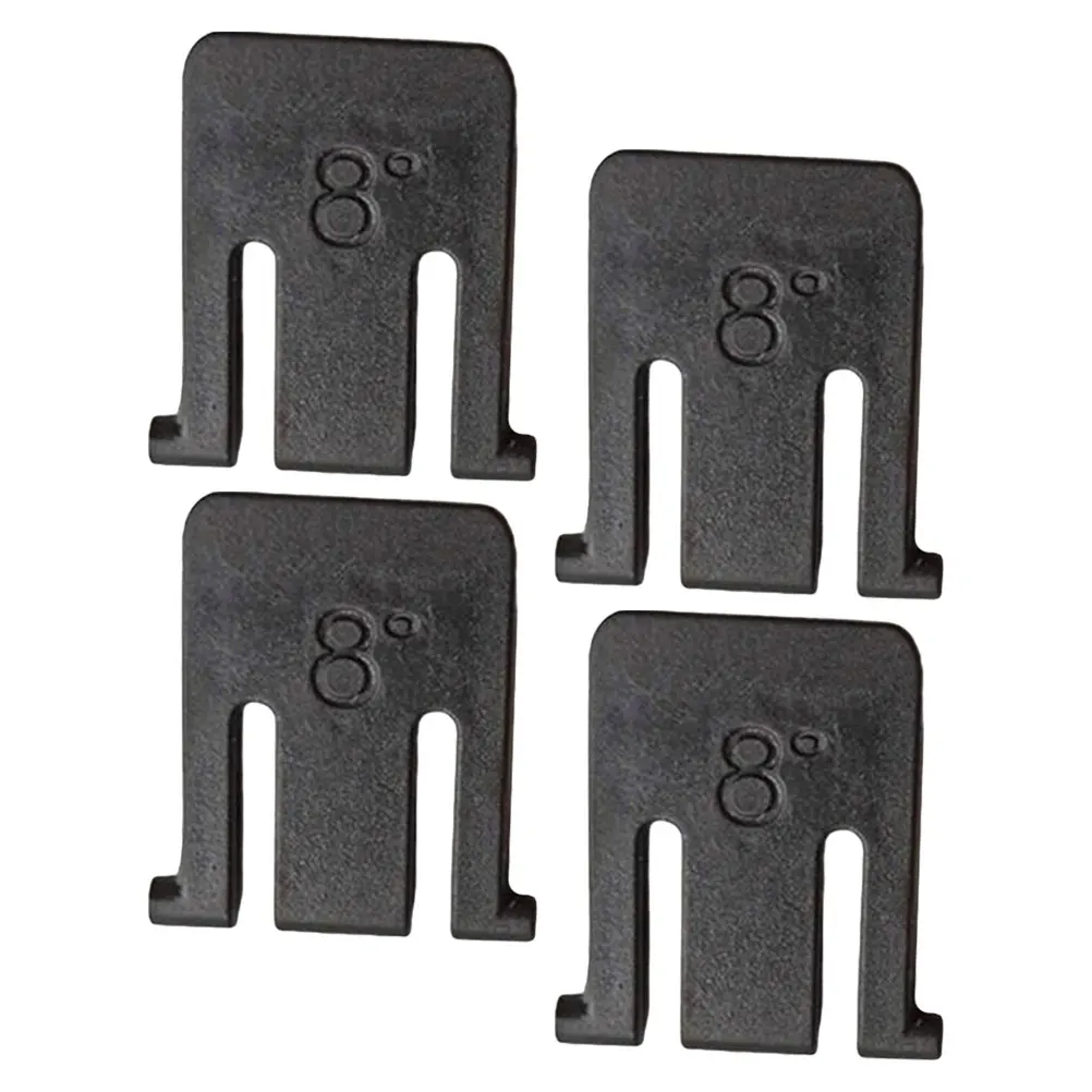 

4pcs Keyboard Feet Stand Replacement ABS Lifter Leg Tilt Clips for Mechanical Keyboards Anti Slip Strips Ergonomic for Wrist