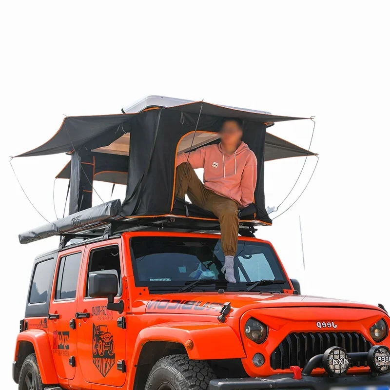 4x4 Offroad Travelling Foldable Car Truck Camping Hardtop Roof Top Tent