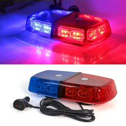 Lumières stroboscopiques de toit de voiture, 36 LED, iode d'urgence, balise de sécurité, support magnétique pour camion, ambulance, chasse-neige, 4 couleurs, 12V, 24V