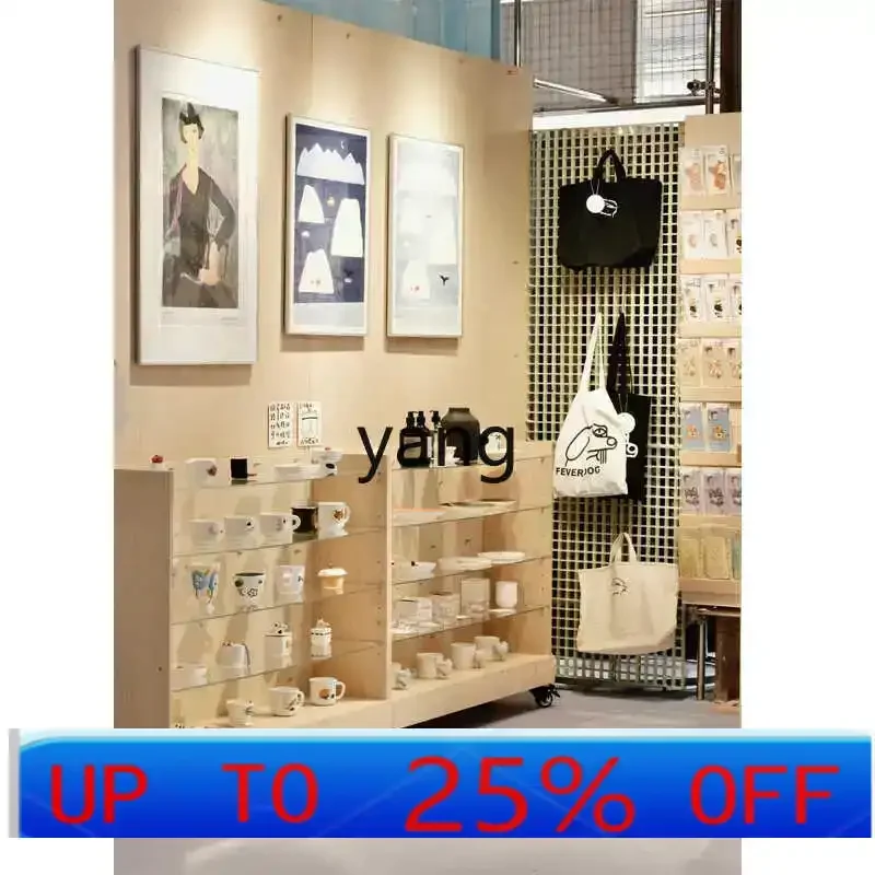 LMM   Commercial Tempered Glass Gift Cabinet Cosmetics Product Display Stand Store Storage Container